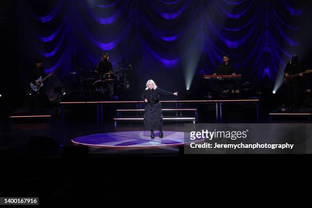 Jann Arden performs at FirstOntario Concert Hall on May 30, 2022 in Hamilton, Ontario.