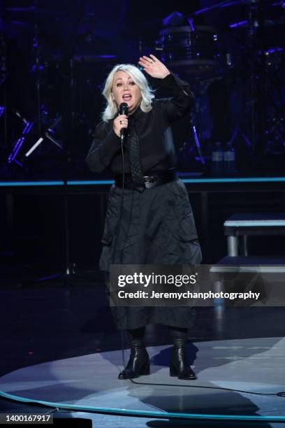 Jann Arden performs at FirstOntario Concert Hall on May 30, 2022 in Hamilton, Ontario.