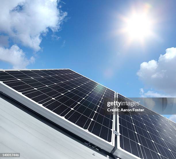 solar panel - solar panel stock pictures, royalty-free photos & images