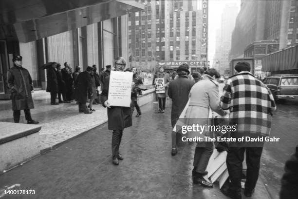 Following the Stonewall riots in the Summer of 1969, the Gay Liberation Front organizes and marches in New York City at the Time, Inc. Headquarters...