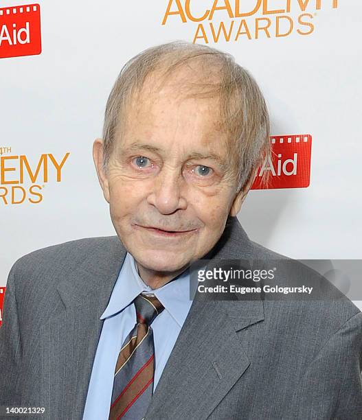 George Dickerson attends the 2012 Academy of Motion Picture Arts and Sciences Oscar Night Celebration at the 21 Club on February 26, 2012 in New York...