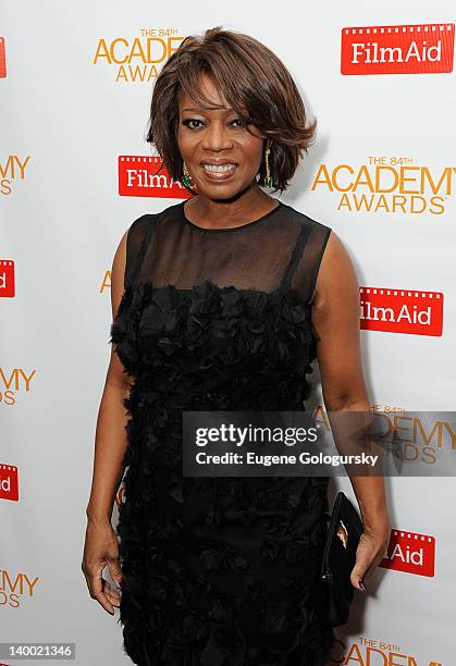 Alfre Woodard attends the 2012 Academy of Motion Picture Arts and Sciences Oscar Night Celebration at the 21 Club on February 26, 2012 in New York...