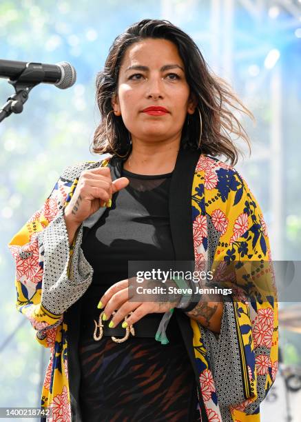 Ana Tijoux performs on Day 3 of BottleRock Napa on May 29, 2022 in Napa, California.