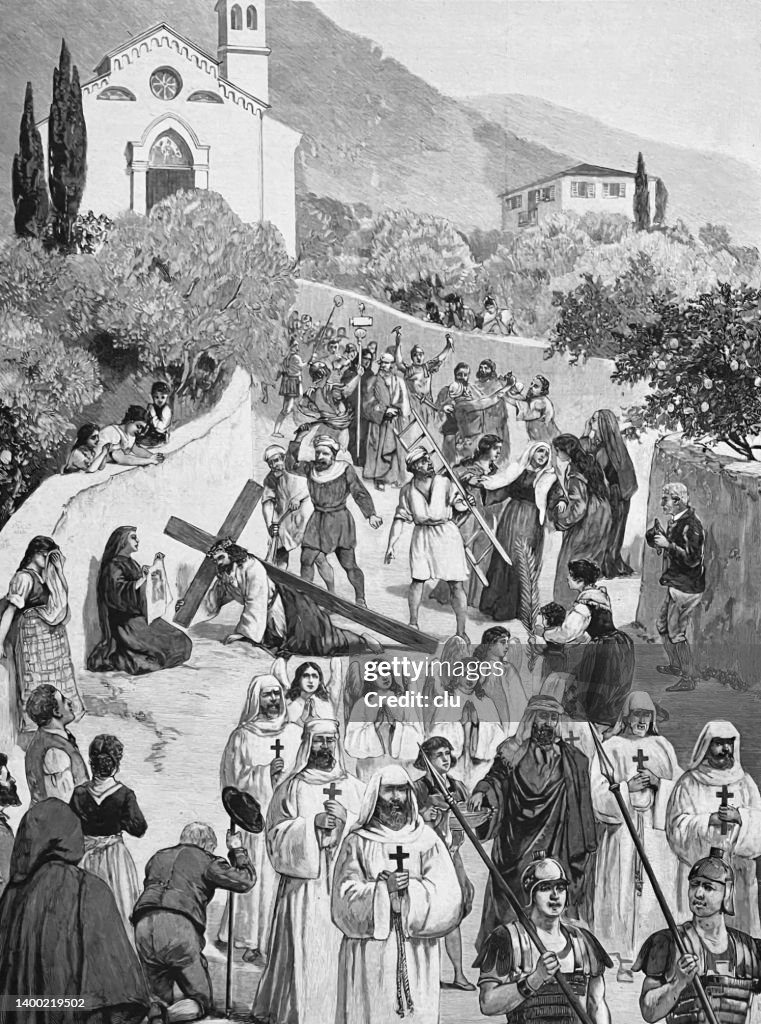 Roquebrune Cap Martin Passion Play