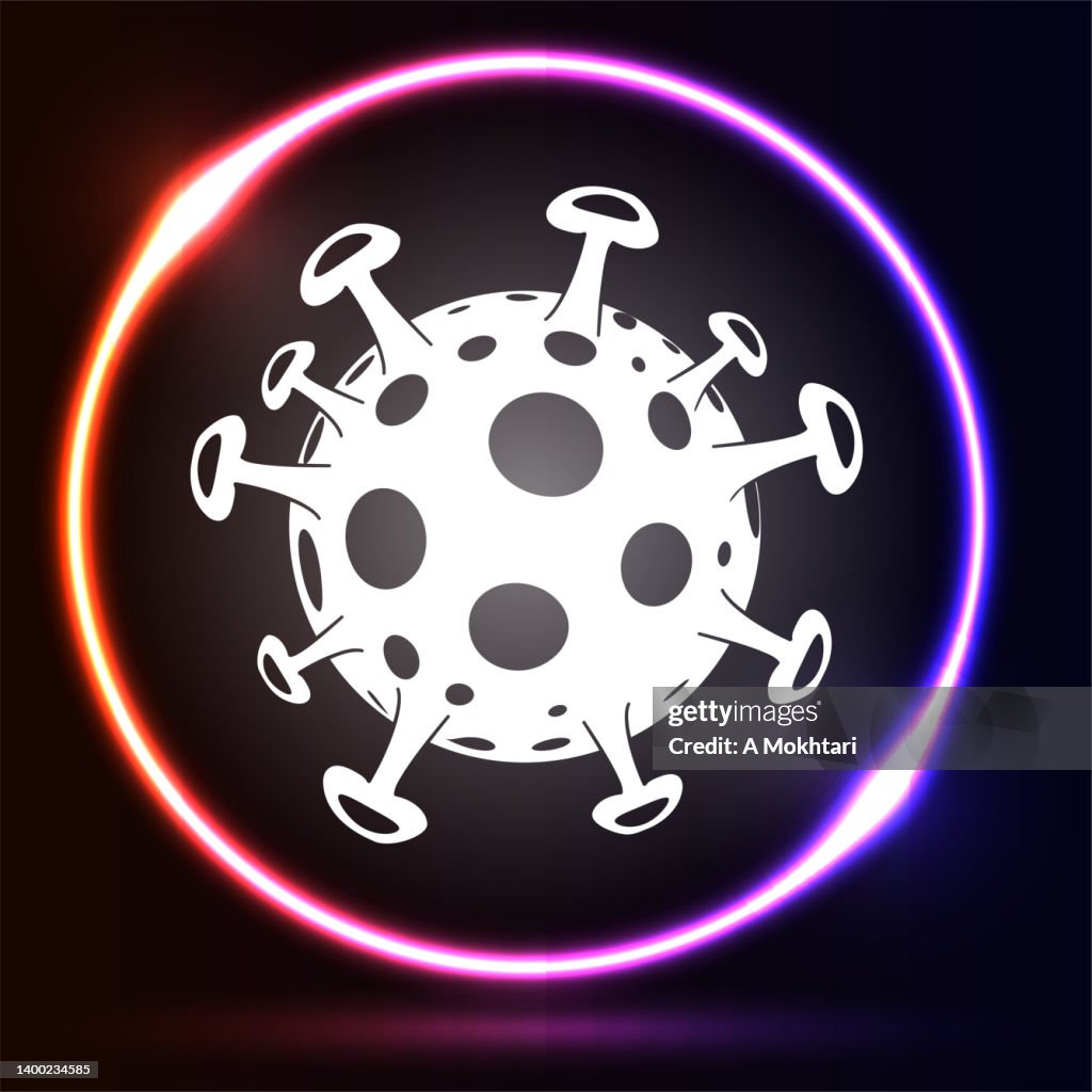Monkey pox icon