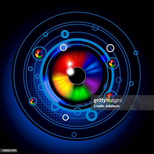 Eye Color Space 131 Eye Color Background High Res Illustrations - Getty Images