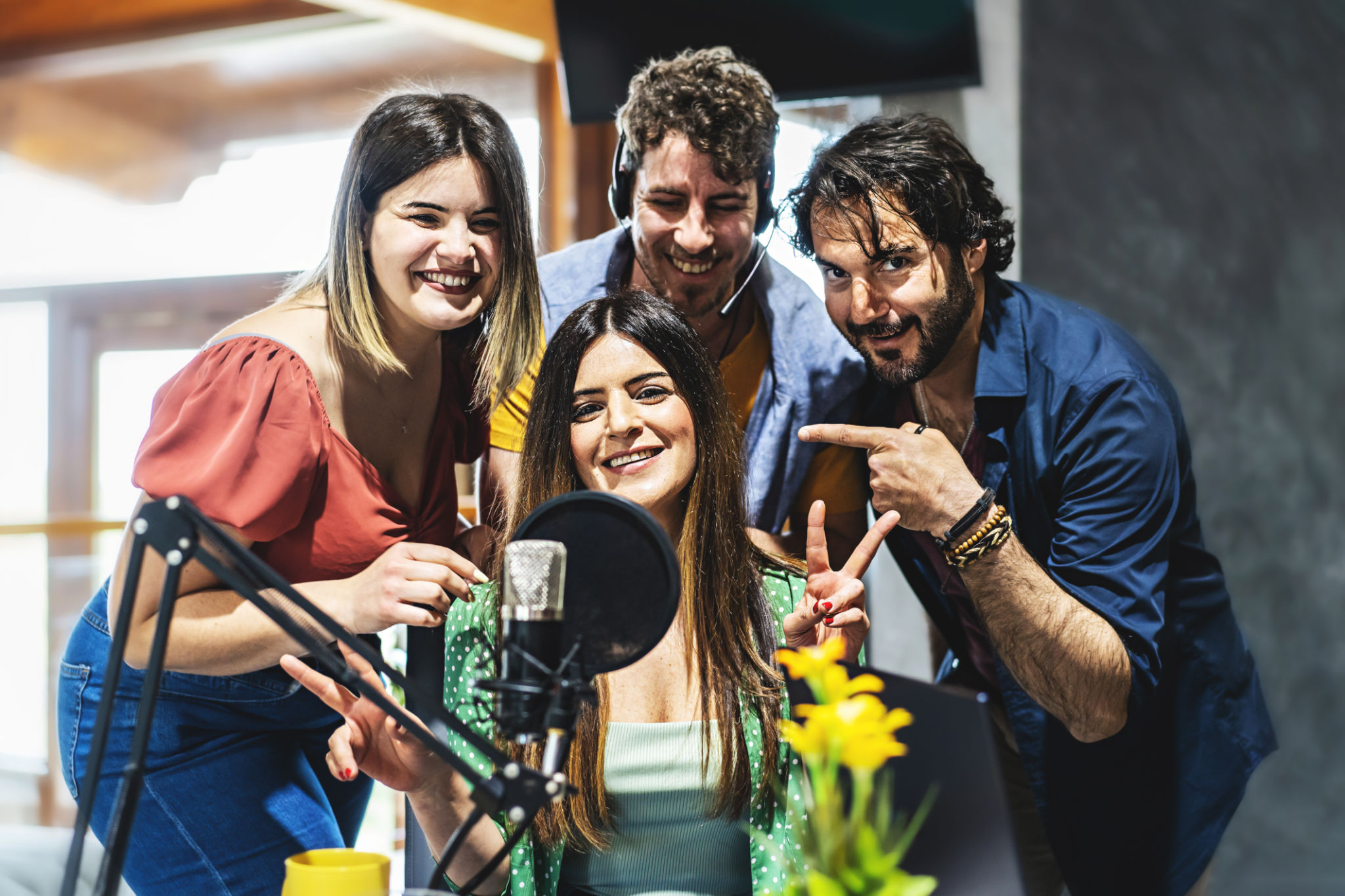 radio station team