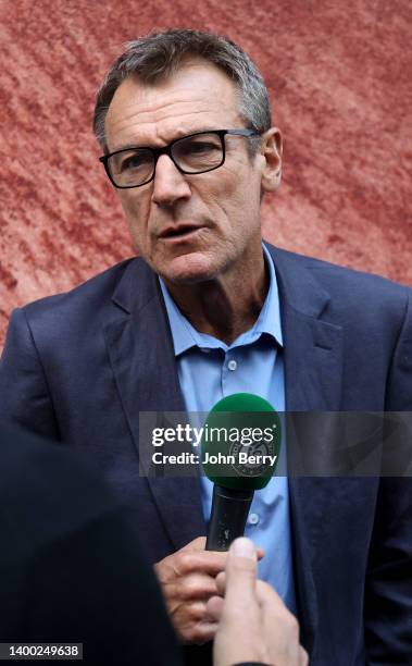 Mats Wilander during day 9 of the French Open 2022, second tennis Grand Slam of the year at Stade Roland Garros on May 30, 2022 in Paris, France.