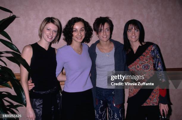 Irish girl group B*Witched attend the Warner Bros Radio Music Awards, held at the Mandalay Bay Resort & Casino in Las Vegas, Nevada, 28th October...