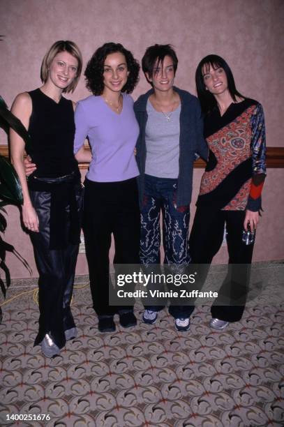 Irish girl group B*Witched attend the Warner Bros Radio Music Awards, held at the Mandalay Bay Resort & Casino in Las Vegas, Nevada, 28th October...