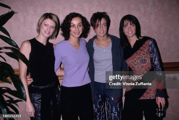 Irish girl group B*Witched attend the Warner Bros Radio Music Awards, held at the Mandalay Bay Resort & Casino in Las Vegas, Nevada, 28th October...