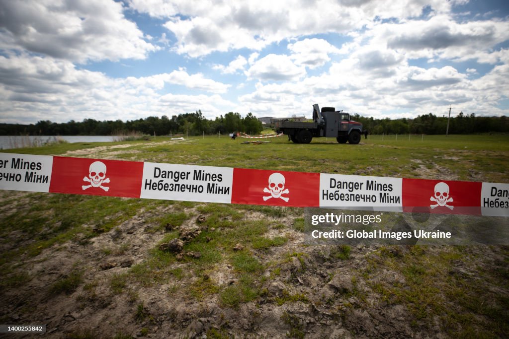 Demining Team Clear Ordnance From Kyiv Suburbs