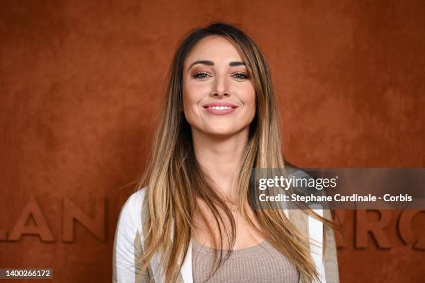 Delphine Wespiser attends the French Open 2022 at Roland Garros on May 31, 2022 in Paris, France.