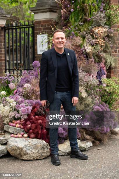 Antony Cotton arrives to Chelsea Flower Show 2022 on May 23, 2022 in London, England.