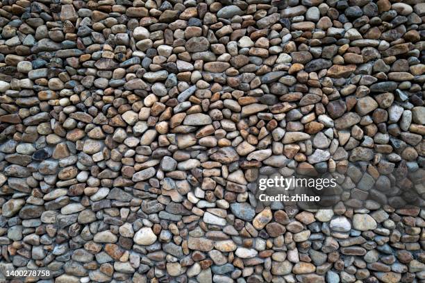 stone wall - cobblestone wall stock pictures, royalty-free photos & images