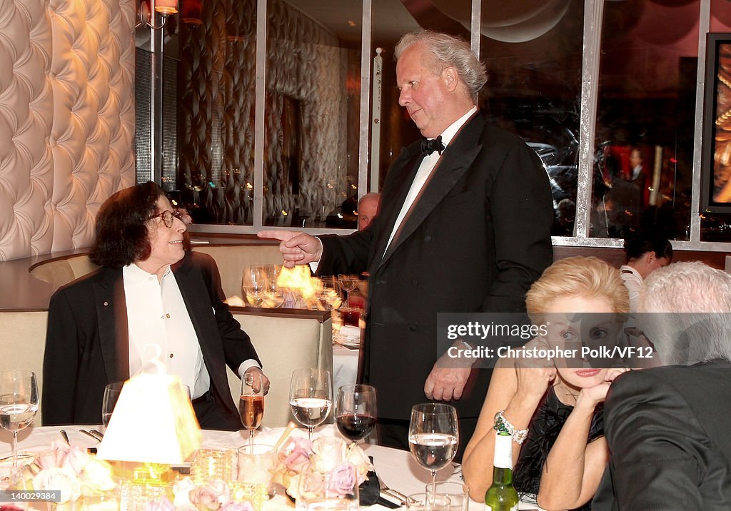 2012 Vanity Fair Oscar Party Hosted By Graydon Carter - Dinner