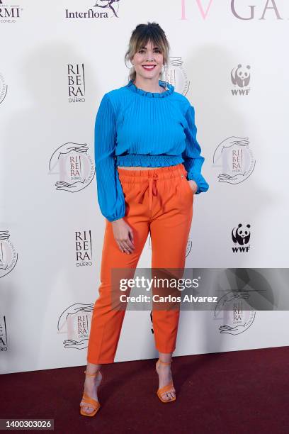 Actress Cristina Abad attends the 'Espiritu Ribera' charity Gala at the Cool Club on May 31, 2022 in Madrid, Spain.