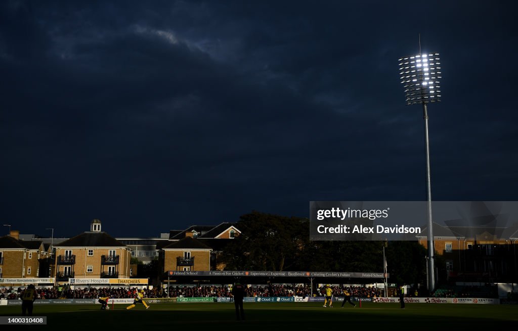 Essex Eagles v Hampshire Hawks - Vitality T20 Blast