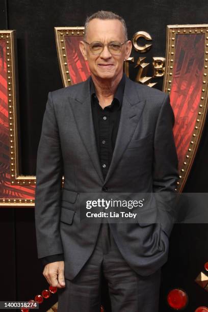 Tom Hanks attends the Elvis UK screening at BFI Southbank on May 31, 2022 in London, England.