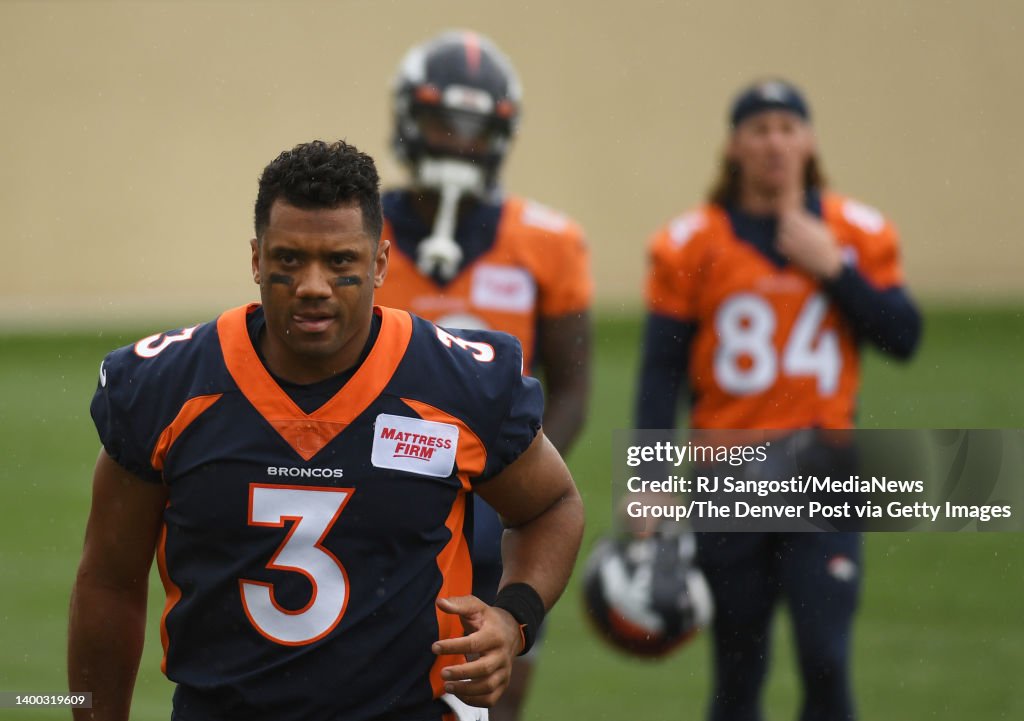 Denver Broncos works out during organized team activities