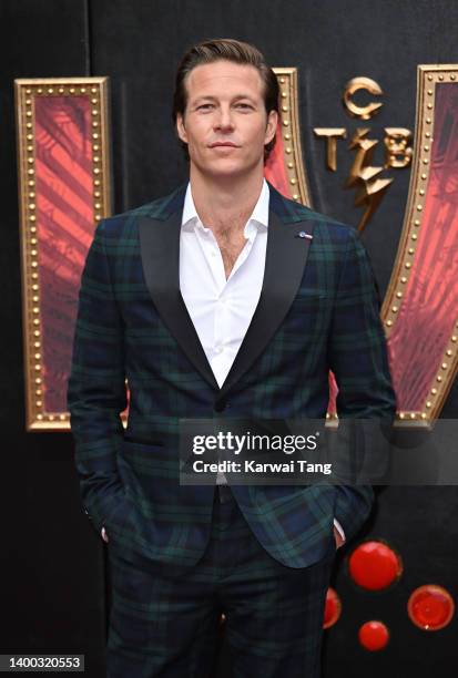 Luke Bracey attends the "Elvis" UK Special Screening at BFI Southbank on May 31, 2022 in London, England.