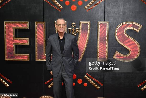 Tom Hanks attends the "Elvis" UK Special Screening at BFI Southbank on May 31, 2022 in London, England.