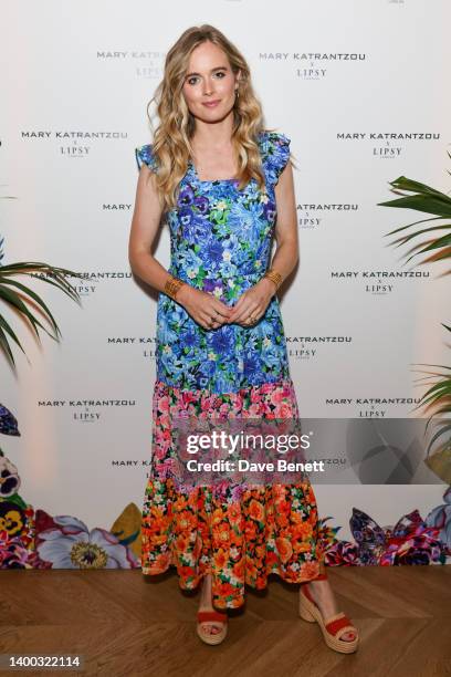 Cressida Bonas attends the Mary Katrantzou x Lipsy capsule collection launch party on May 31, 2022 in London, England.