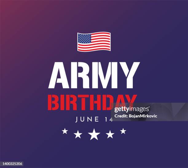 army birthday background. vector - army stock illustrations