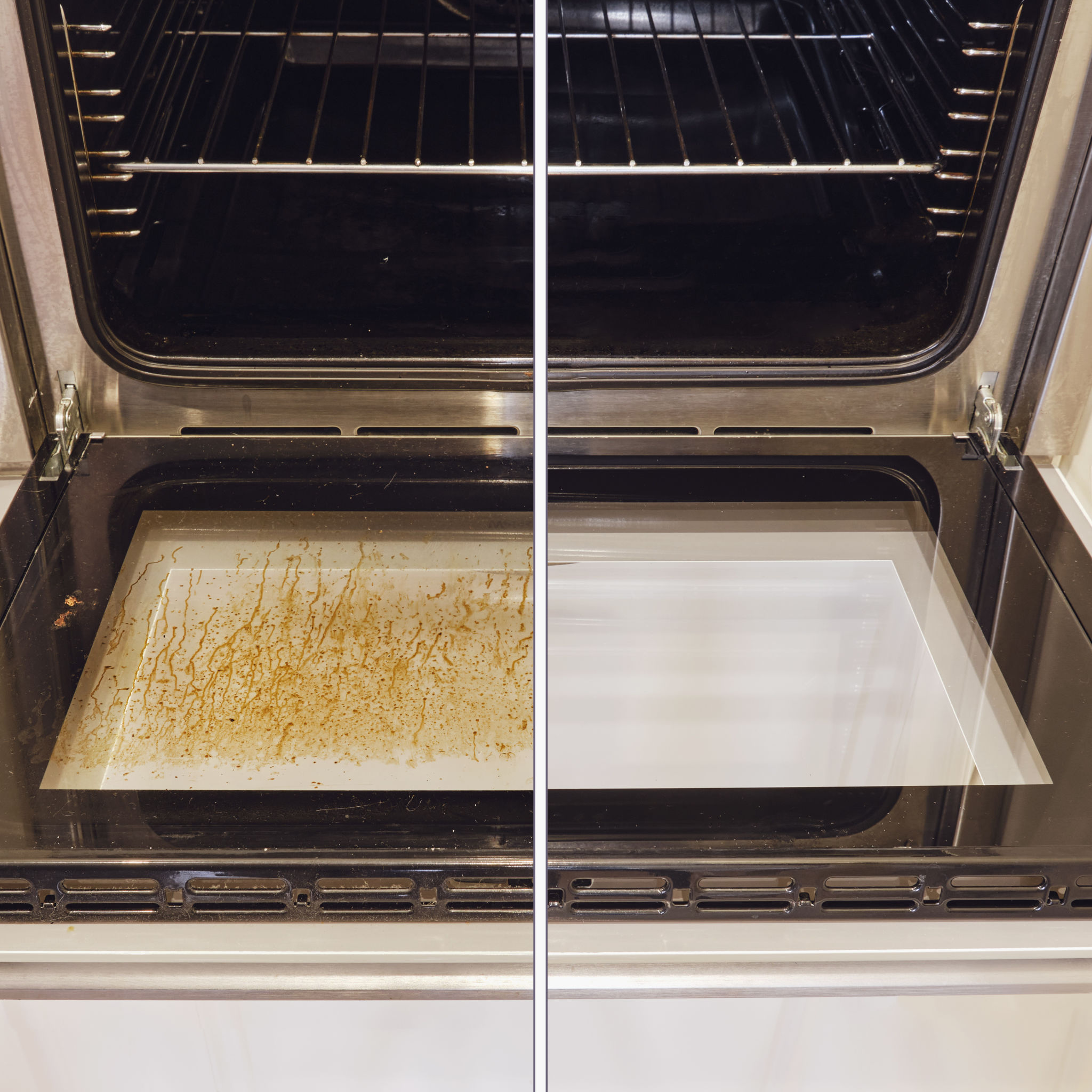 before after clean