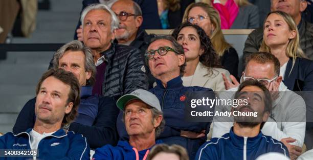 Team Nadal Father Sebastián Nadal, Wife Maria Francisca Perello, Sister María Isabel Nadal; Agent Carlos Costa, Publicist Benito Perez Barbadillo,...