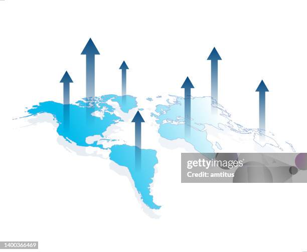 world trend - launch pad stock illustrations