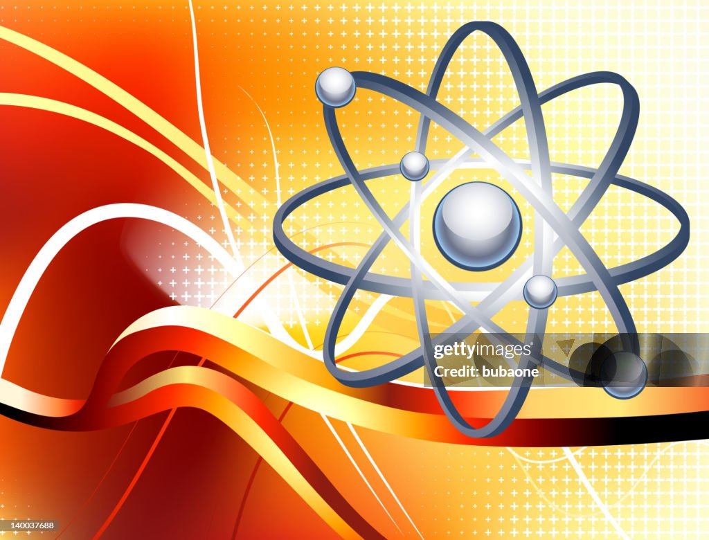 Atom abstract Background
