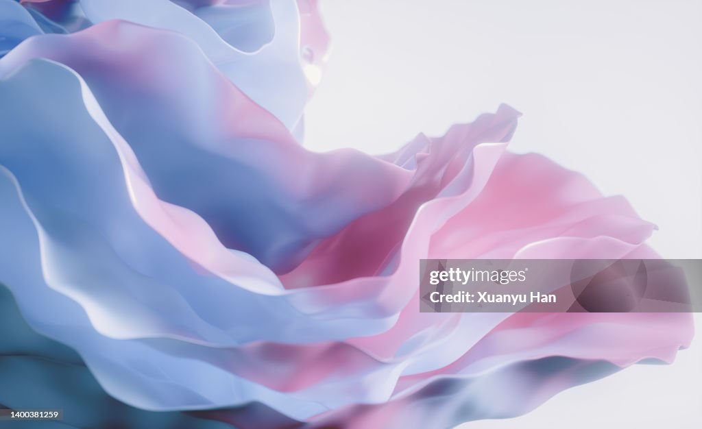 Abstract modern wavy fashion wallpape