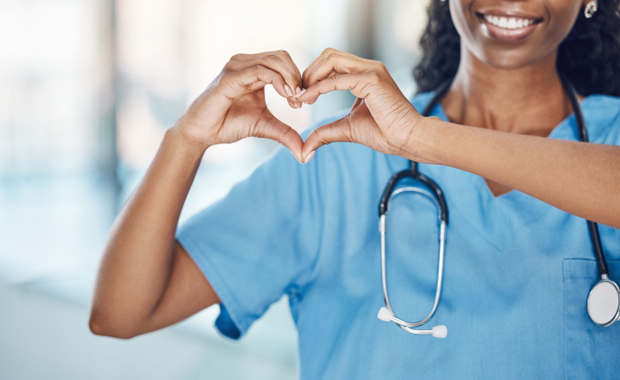 happy nurse