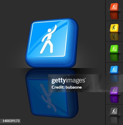 Disco Dancer 3d Button Design High-Res Vector Graphic - Getty Images