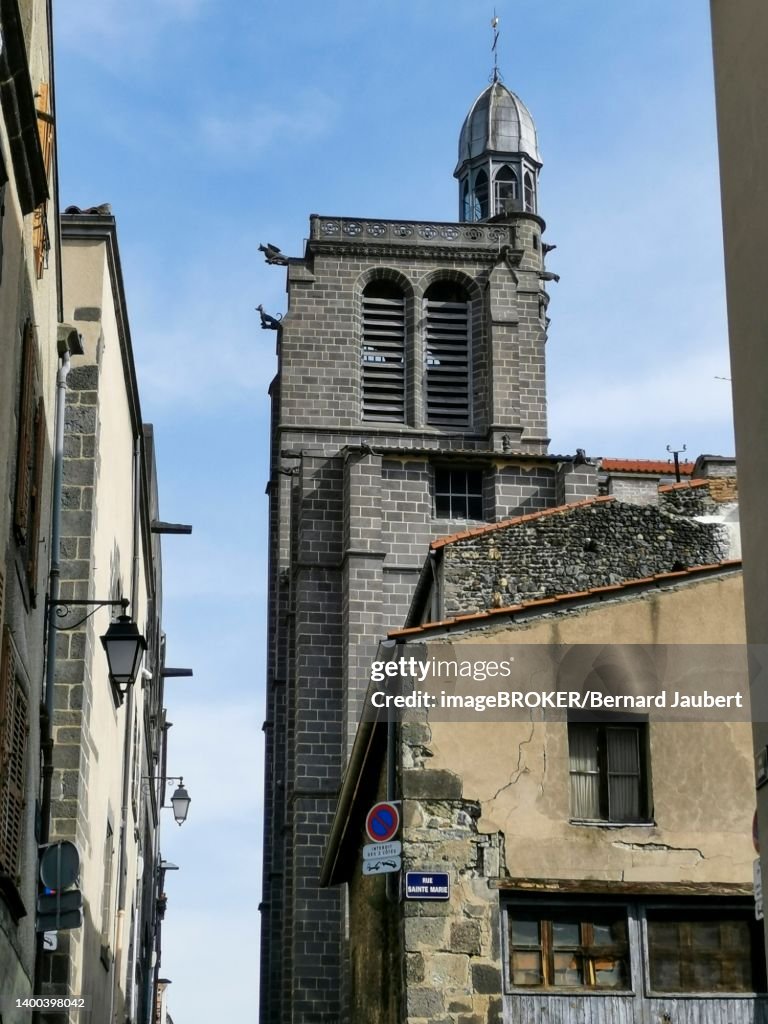 Montferrand city, Church Notre Dame, Puy de Dome department, Auvergne Rhone Alpes, France