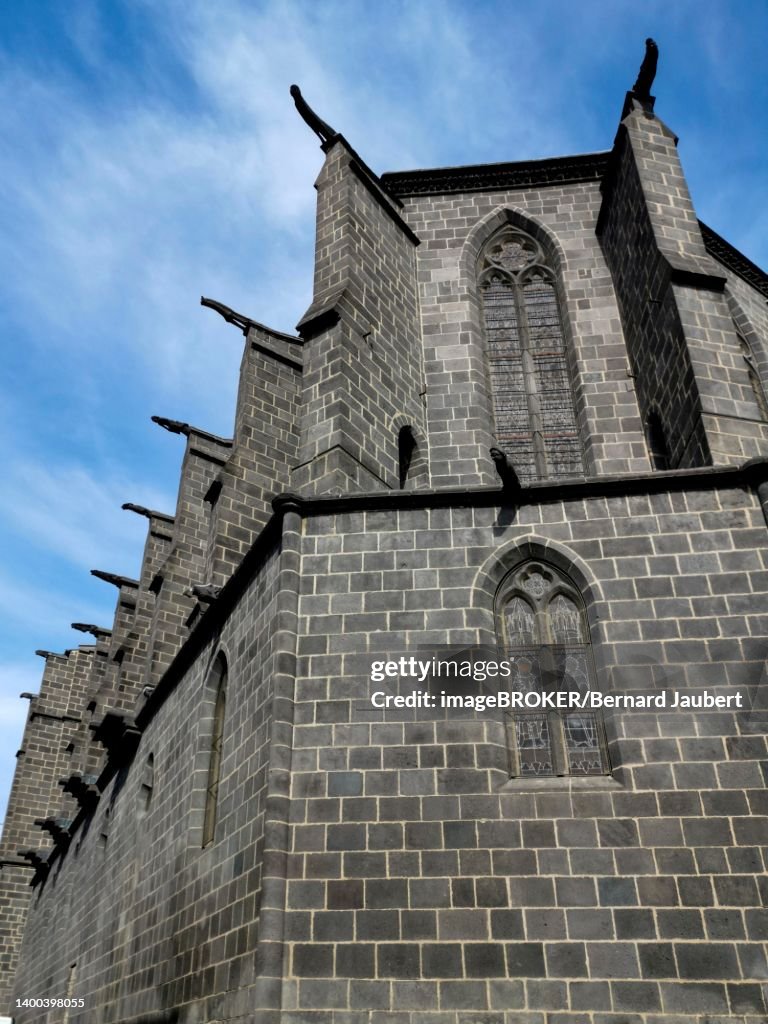 Montferrand city, gargoyles of the Notre Dame Church, Puy de Dome department, Auvergne Rhone Alpes, France