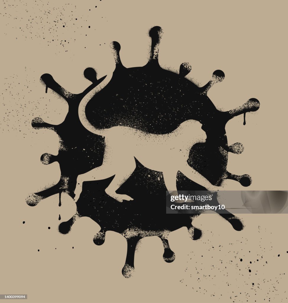 Monkeypox Graffiti Graphic