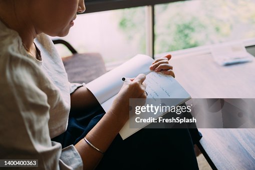 Anonymous Woman Writing Diary Anonymous Woman Writing Diary