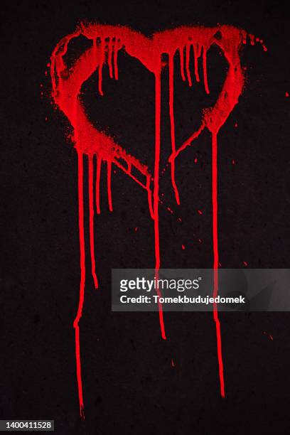 lovesick - blood dripping stock pictures, royalty-free photos & images