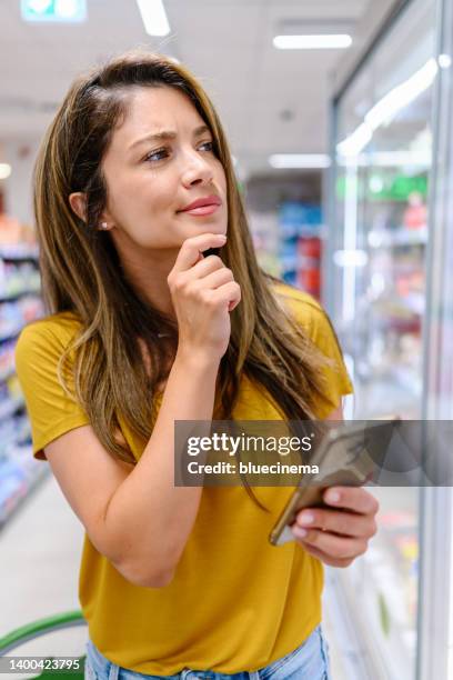 shopping lists in app format - banana phone stock pictures, royalty-free photos & images