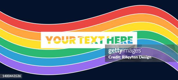 rainbow multicolours background design - progress pride flag stock illustrations