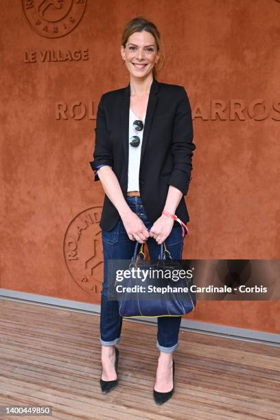 Judith El Zein attends the French Open 2022 at Roland Garros on June 01, 2022 in Paris, France.