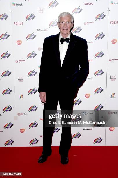 Paul O'Grady attends the Rainbow Honours at 8 Northumberland Avenue on June 01, 2022 in London, England.