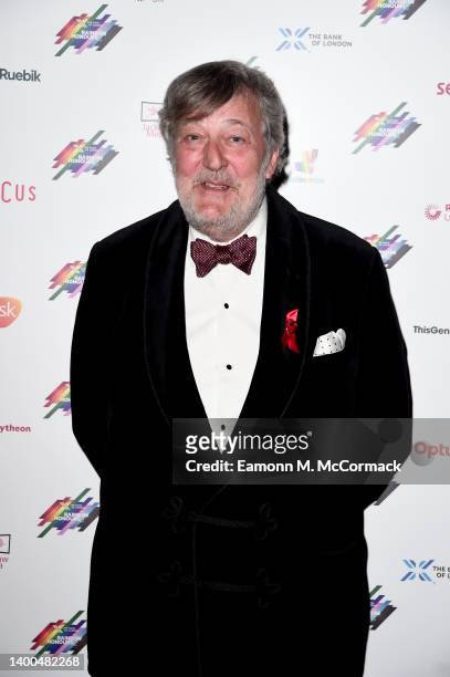Stephen Fry attends the 8 Northumberland Avenue on June 01, 2022 in London, England.