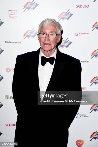 Paul O'Grady attends the Rainbow Honours at 8 Northumberland Avenue on June 01, 2022 in London, England.