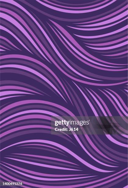 purple abstract flow doodle background - adjusting hair stock illustrations