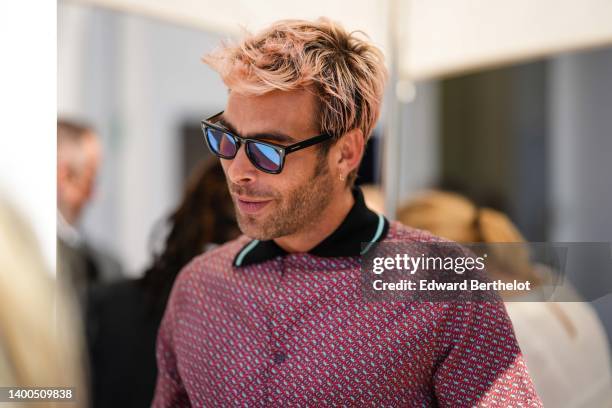 Jon Kortajarena is seen during the 75th annual Cannes film festival at on May 18, 2022 in Cannes, France.