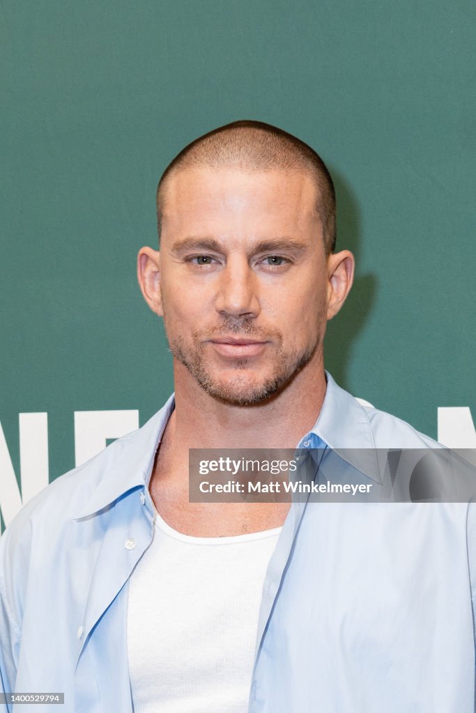 Channing Tatum Signs Copies Of His New Children's Book "The One And Only Sparkella Makes A Plan"