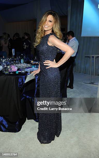 Daisy Fuentes attends the 20th Annual Elton John AIDS Foundation Academy Awards Viewing Party at The City of West Hollywood Park on February 26, 2012...